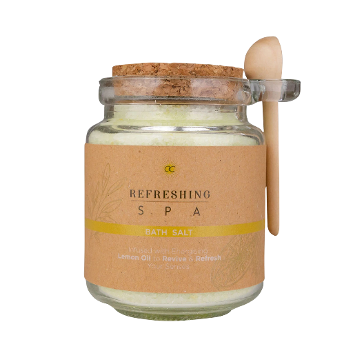 Vonios druska su šaukšteliu "Refreshing SPA"