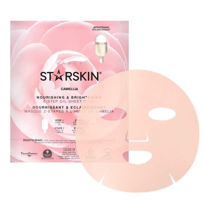 STARSKIN Camellia Maitinamoji ir skaistinamoji veido kaukė