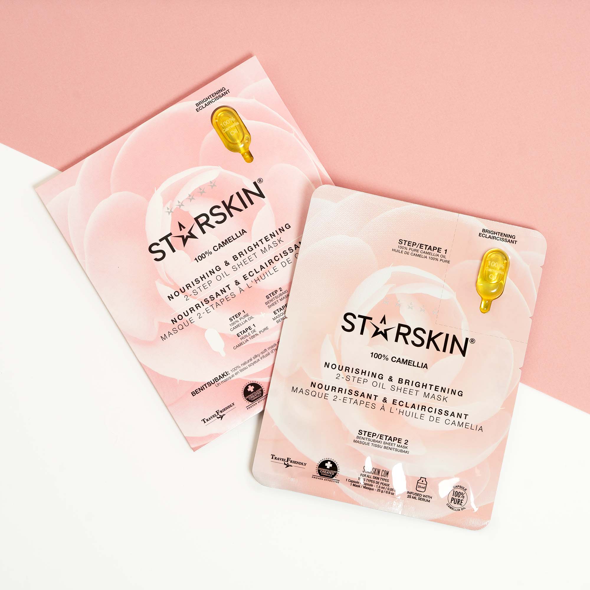 STARSKIN Camellia Maitinamoji ir skaistinamoji veido kaukė