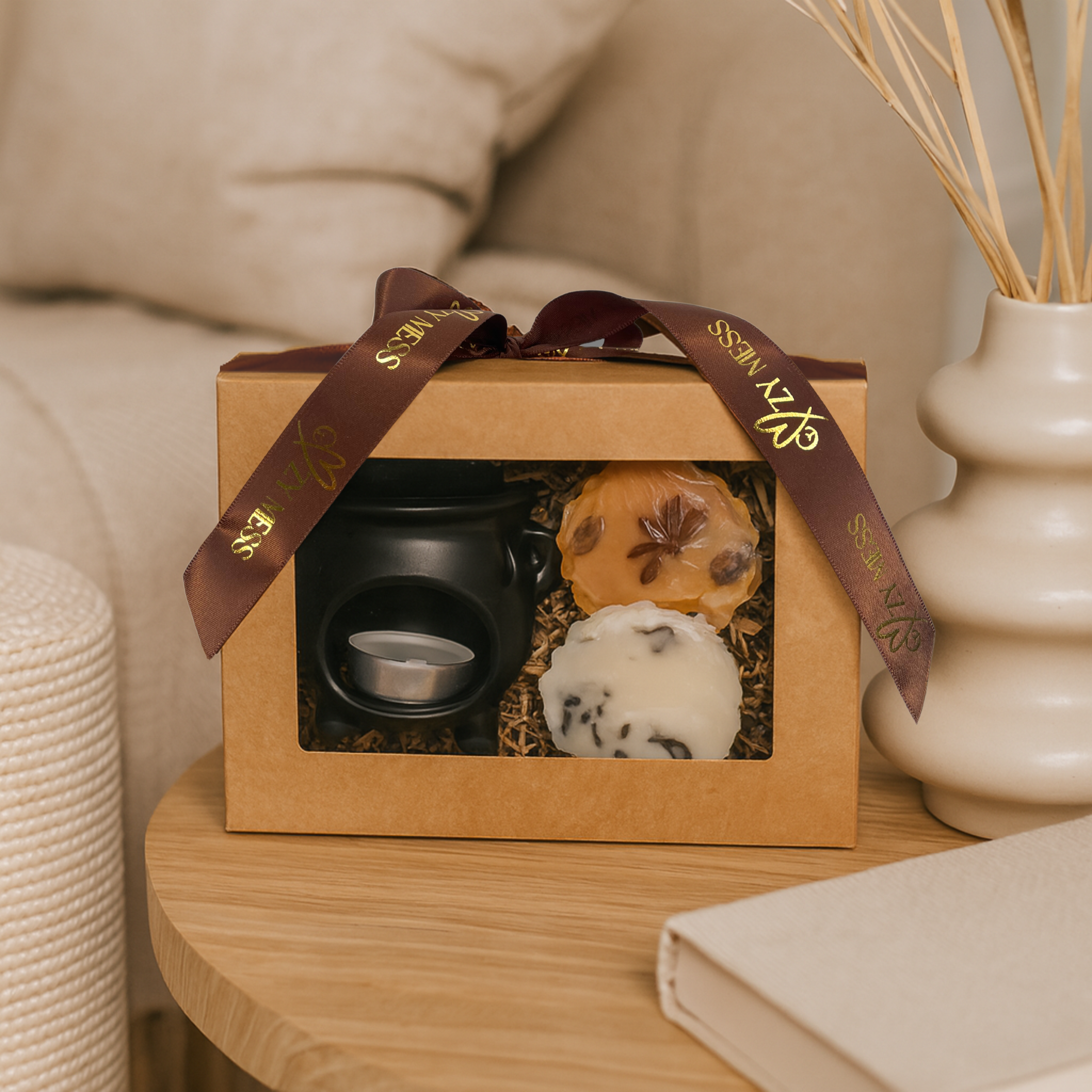 Rinkinys "Kalėdų kvapas" (juoda sp.)