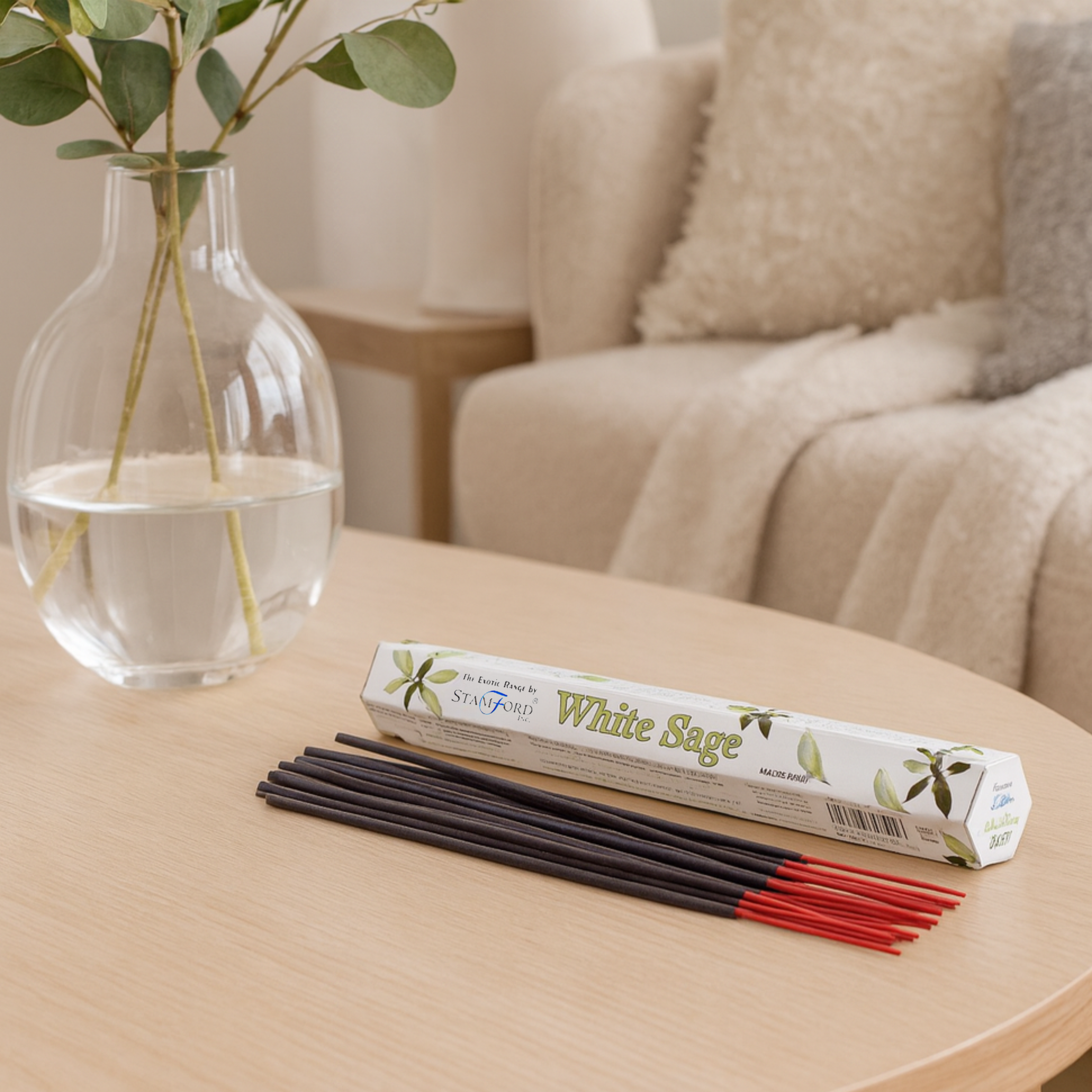 "Stamford Premium" smilkalai "White sage"