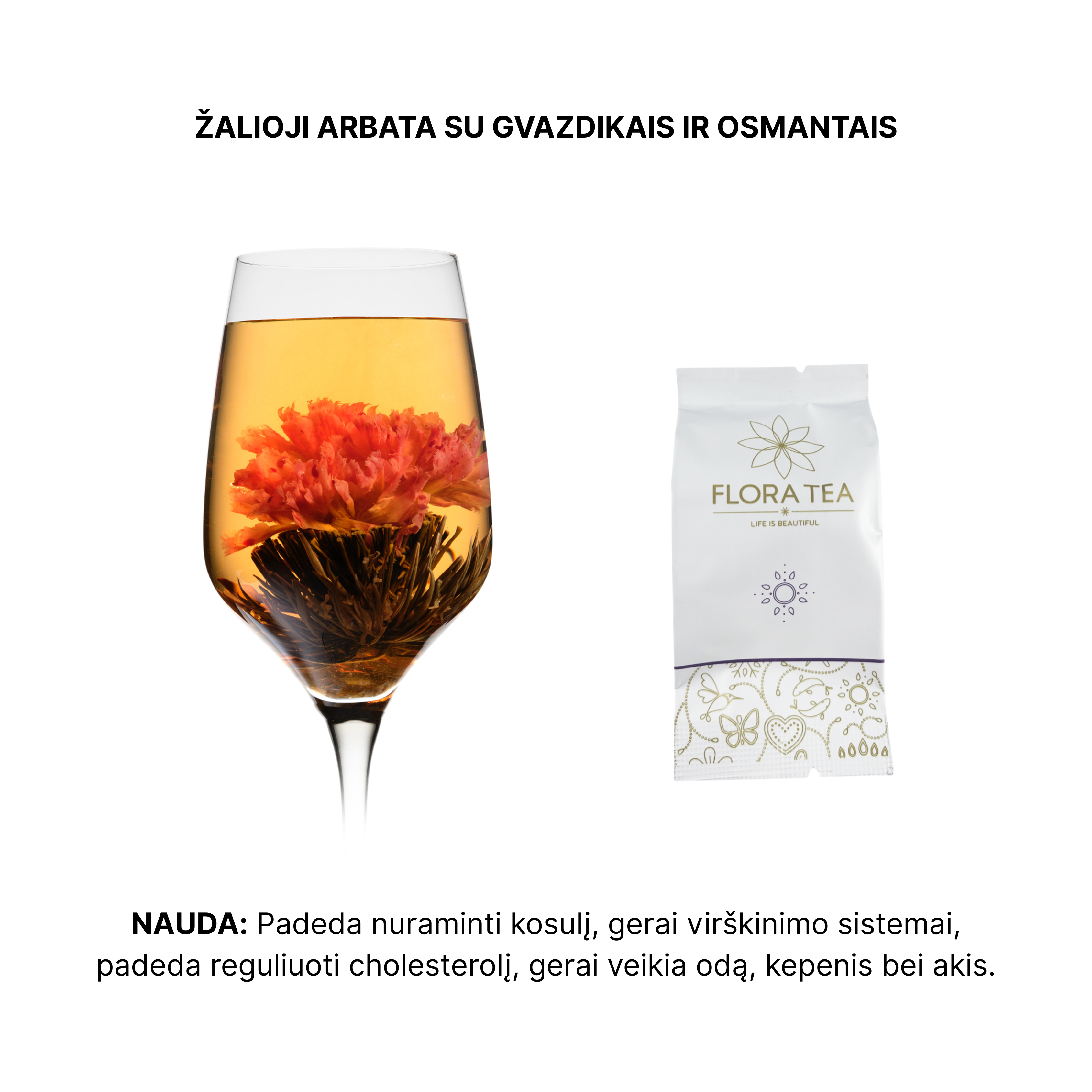 Žydinčių arbatų rinkinys