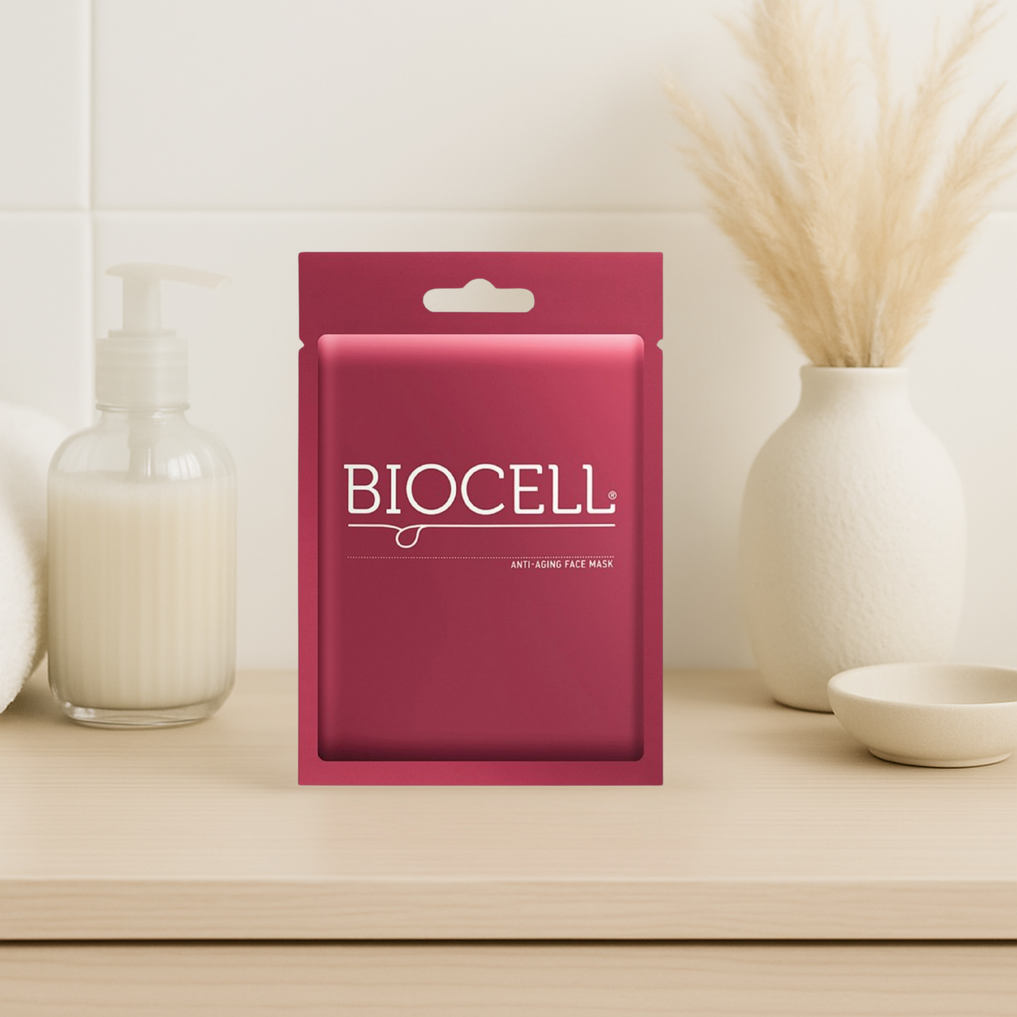 BIOCELL stangrinamoji veido kaukė