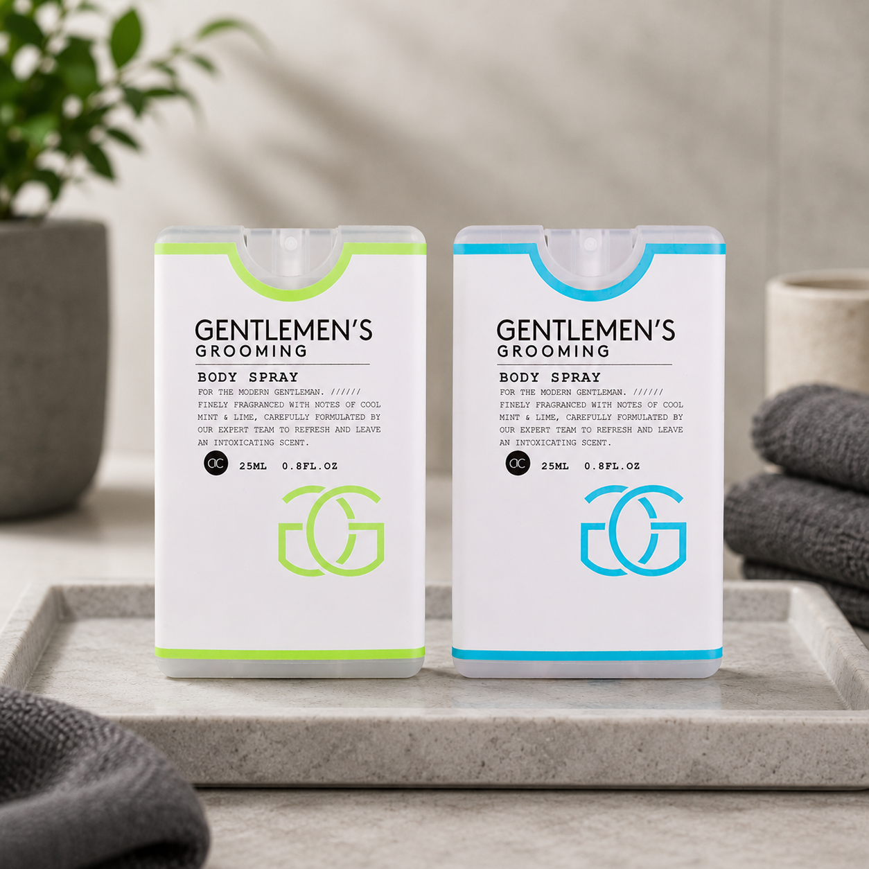 „Gentlemen's Grooming“ kūno purškiklis