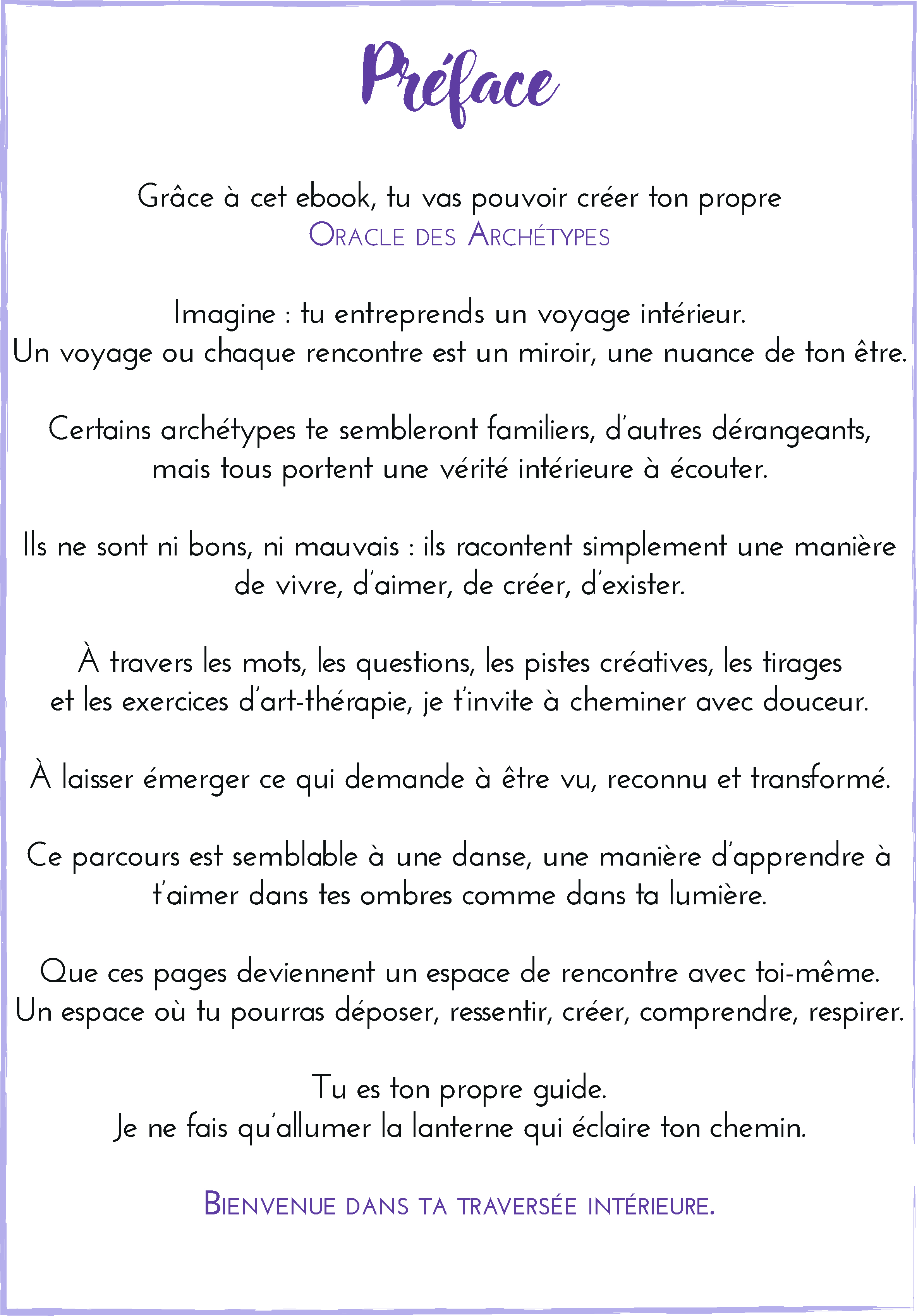 À la rencontre de nos archétypes