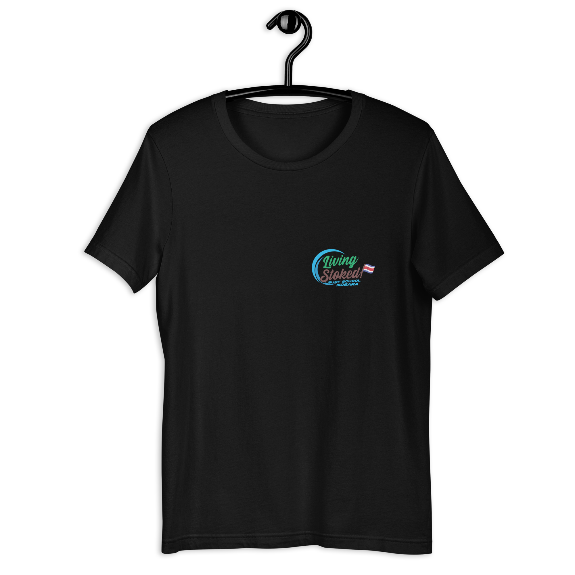 Living Stoked Black T-shirt