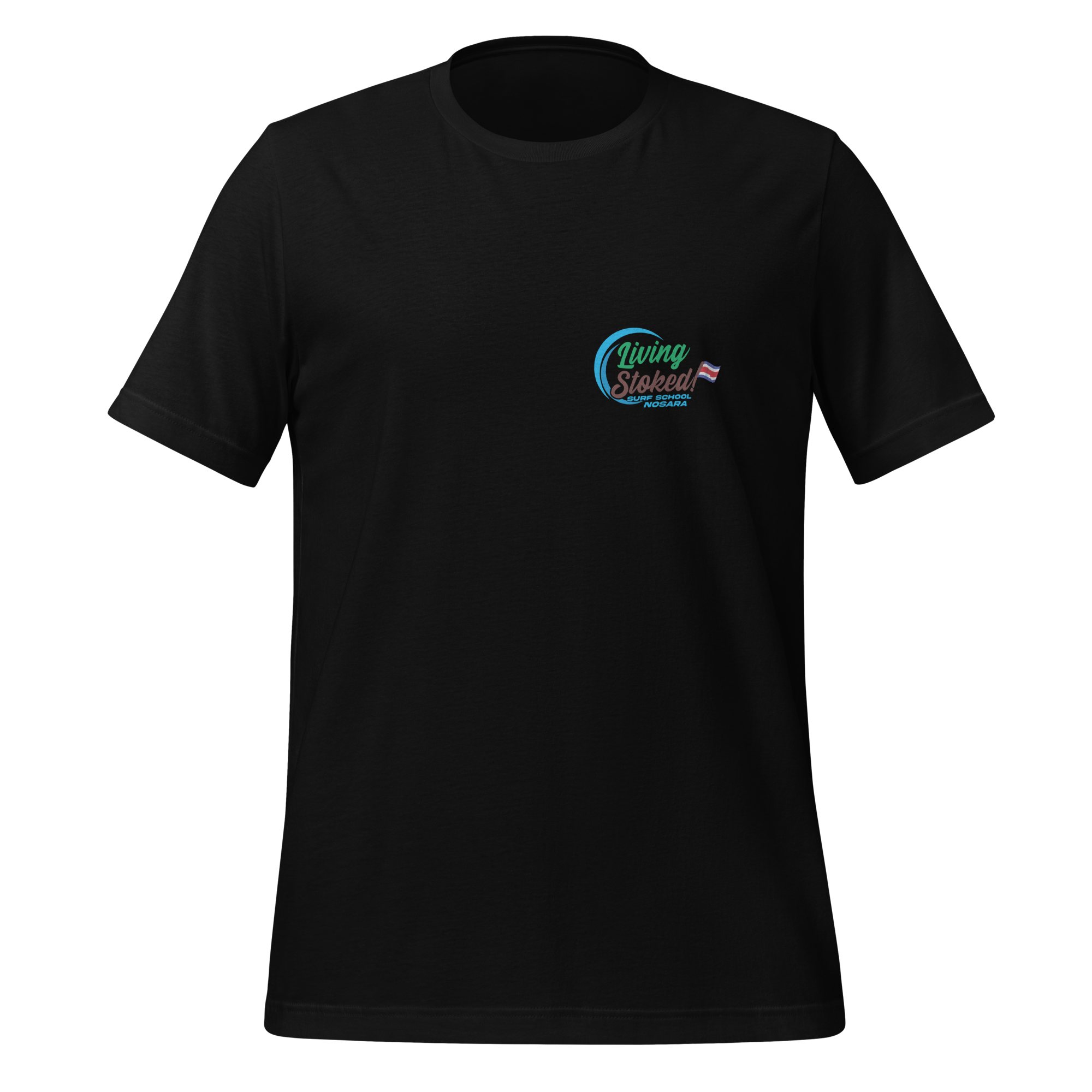 Living Stoked Black T-shirt