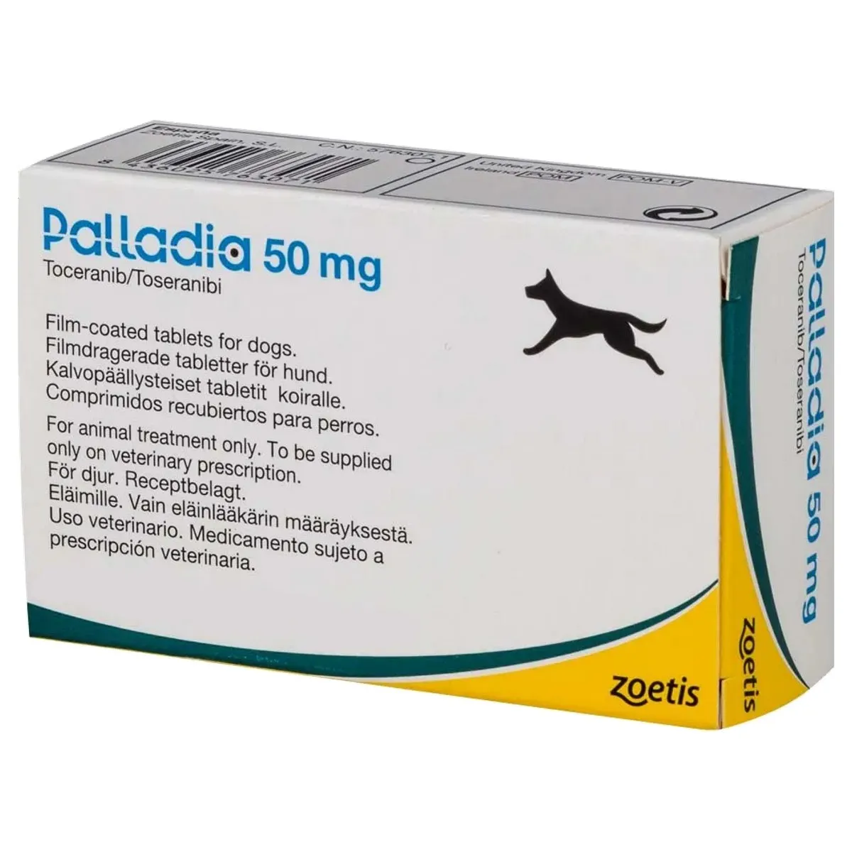Palladia 50mg Film-Coated Tablets 20s