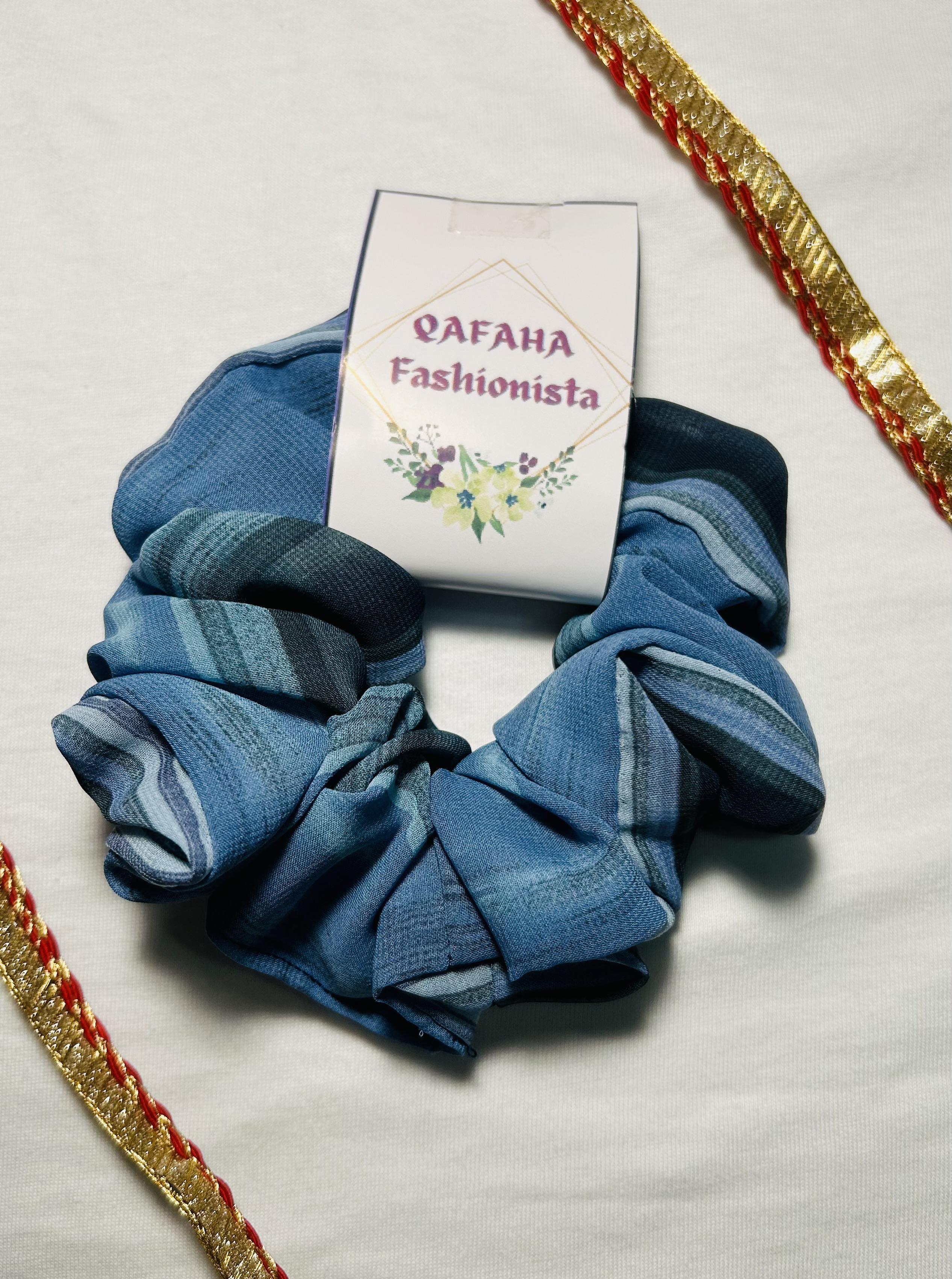 Printed Scrunchie