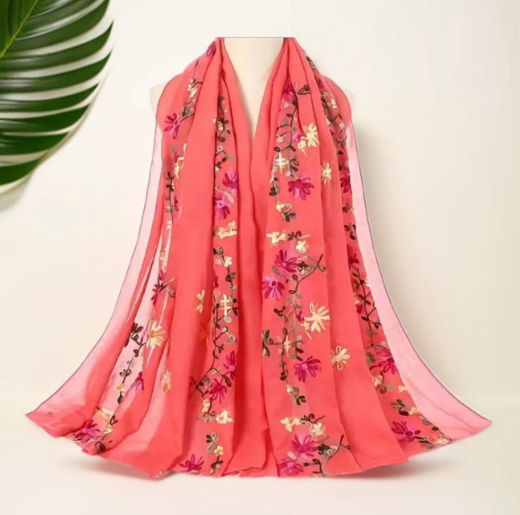 Embroidery Scarf