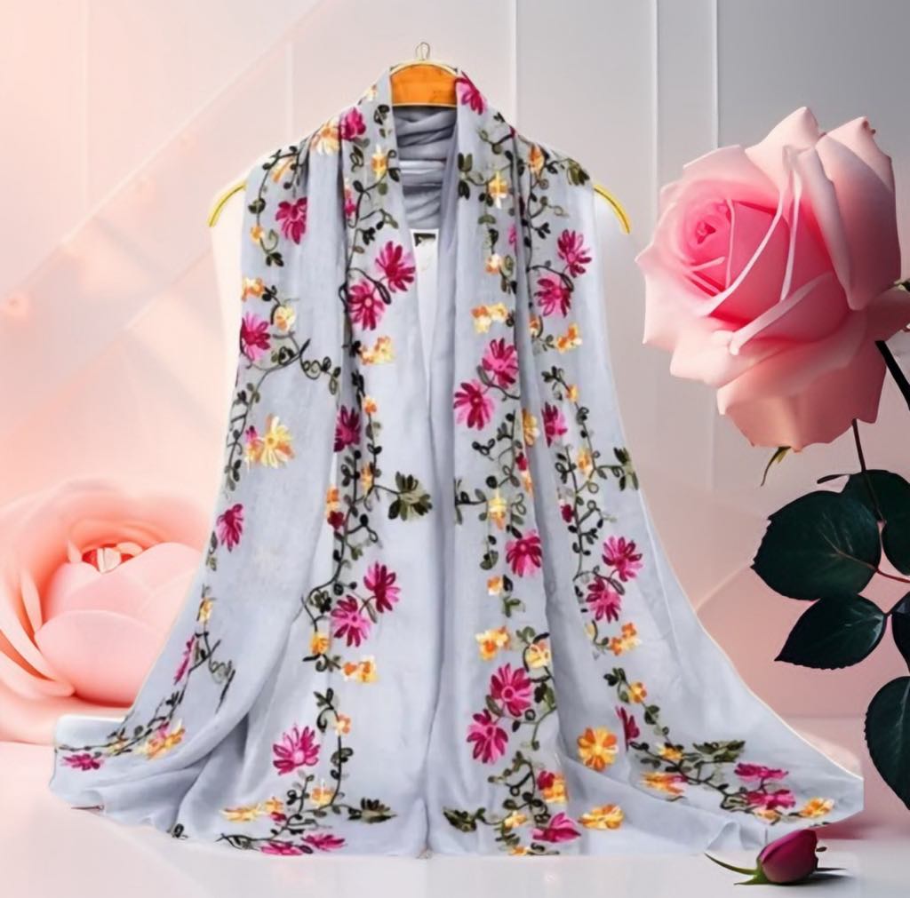 Embroidery Scarf