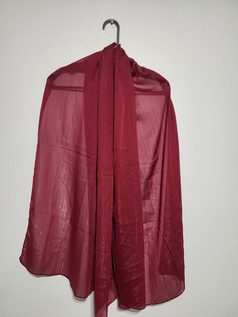 Crinkle Georgette Hijab