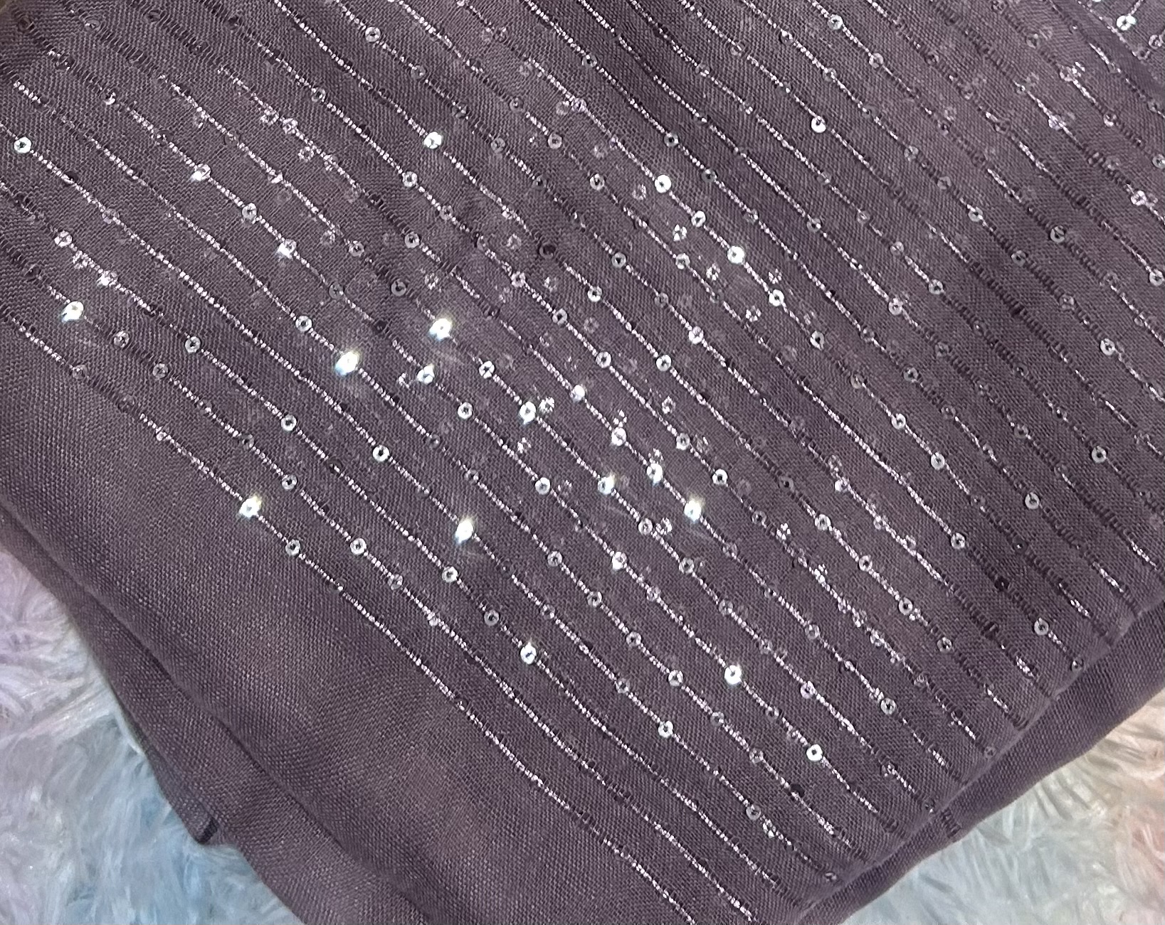  Cotton Sequins Hijab/Scraf