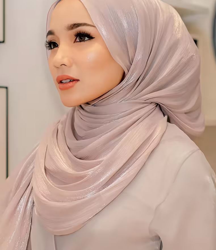 Organza Shimmer Hijab