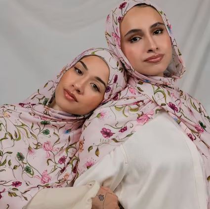 Floral Printed Modal Hijab