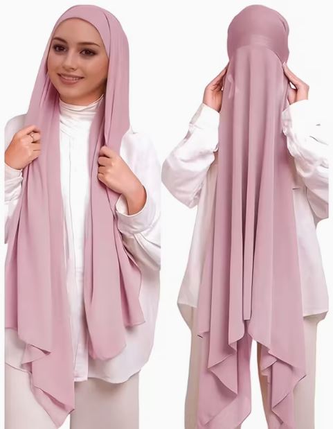 Inner cap attached with Hijab