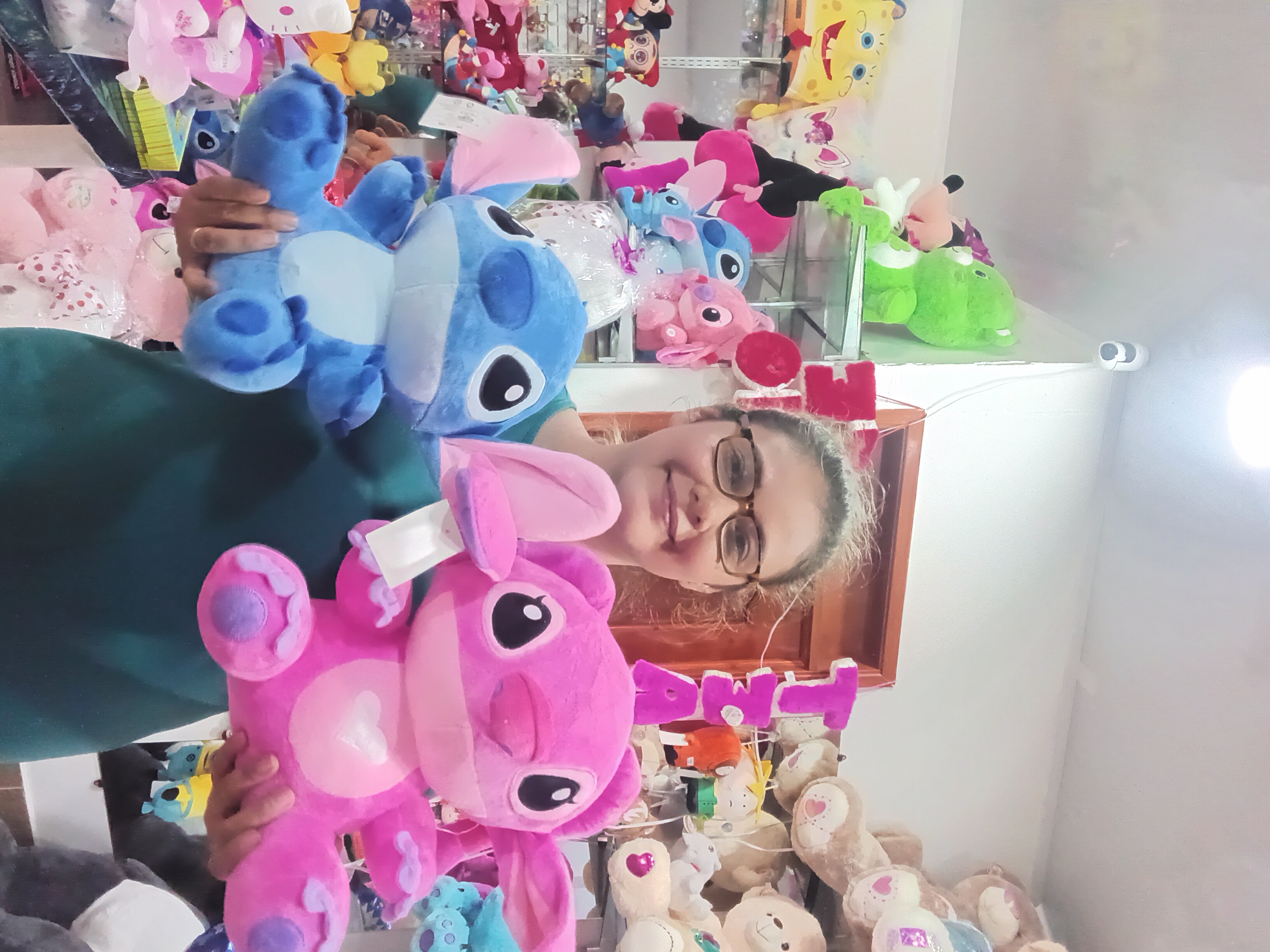 Peluche Stitch 45 cm Azul o Rosa en Villavicencio