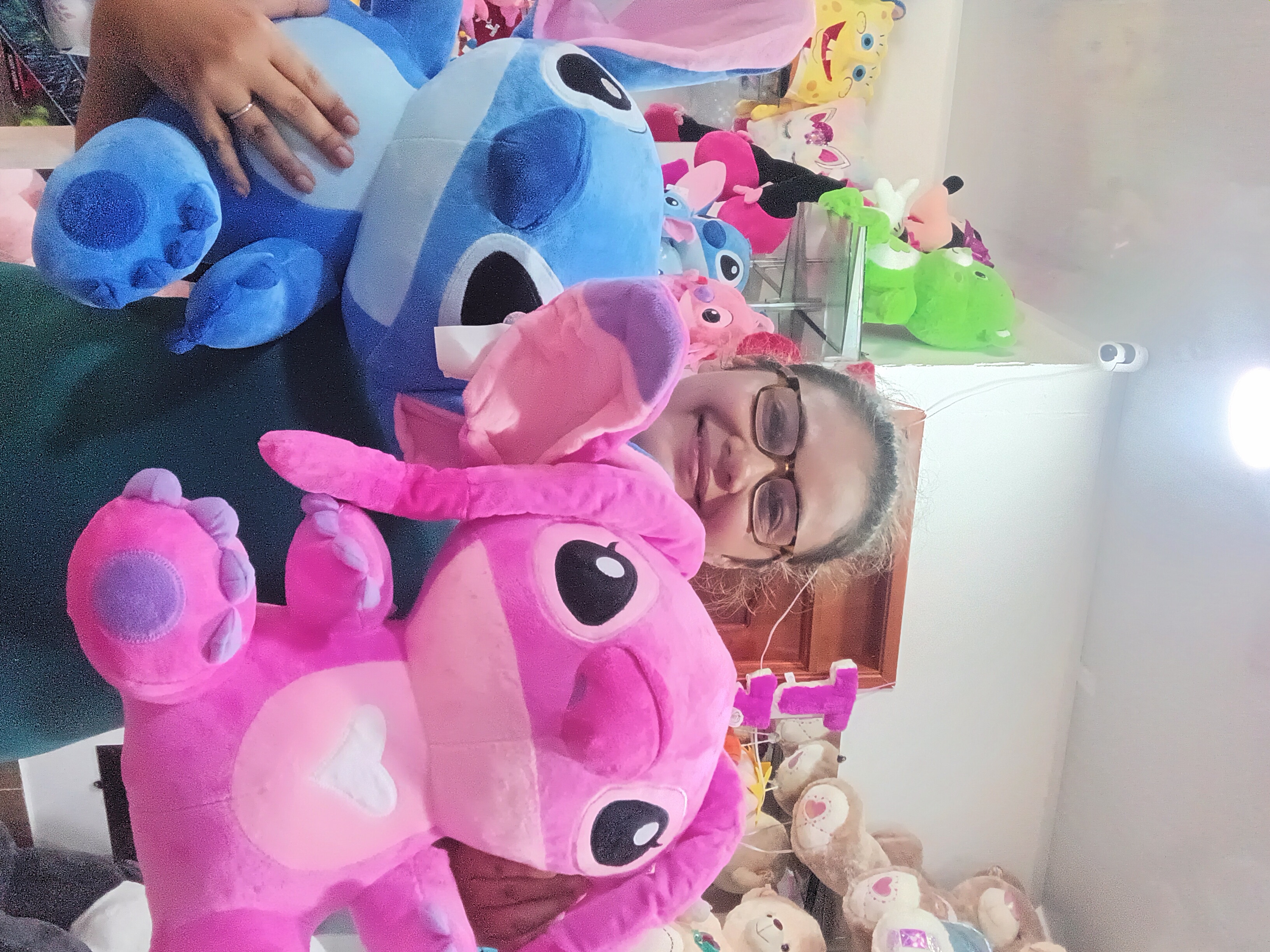 Peluche Stitch 55 cm Azul o Rosa en Villavicencio