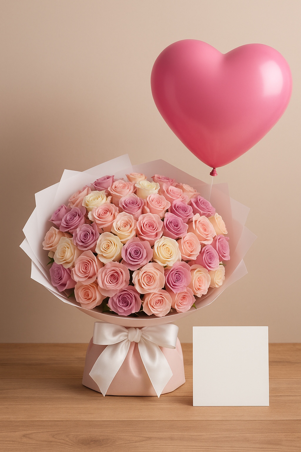 Ramo de 100 rosas (mixto)