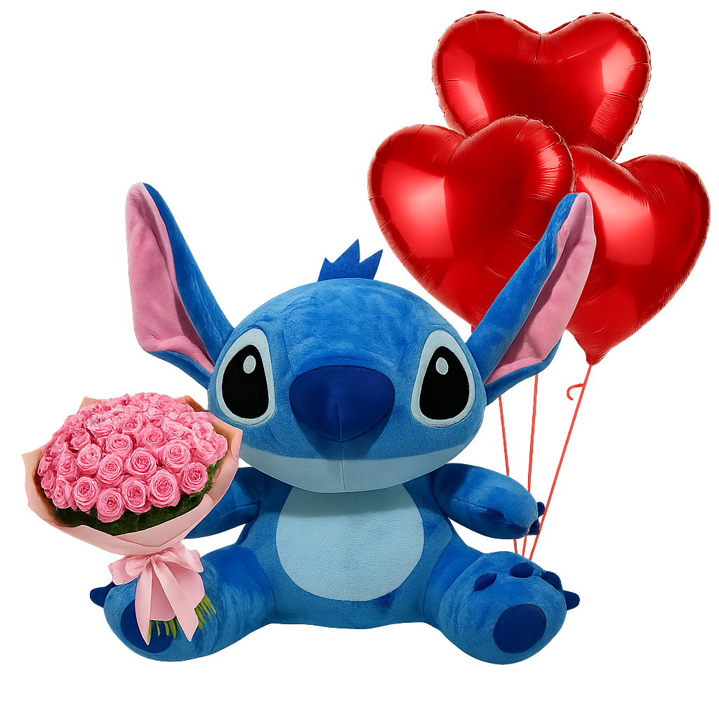 Peluche Stitch 55 cm Azul o Rosa en Villavicencio