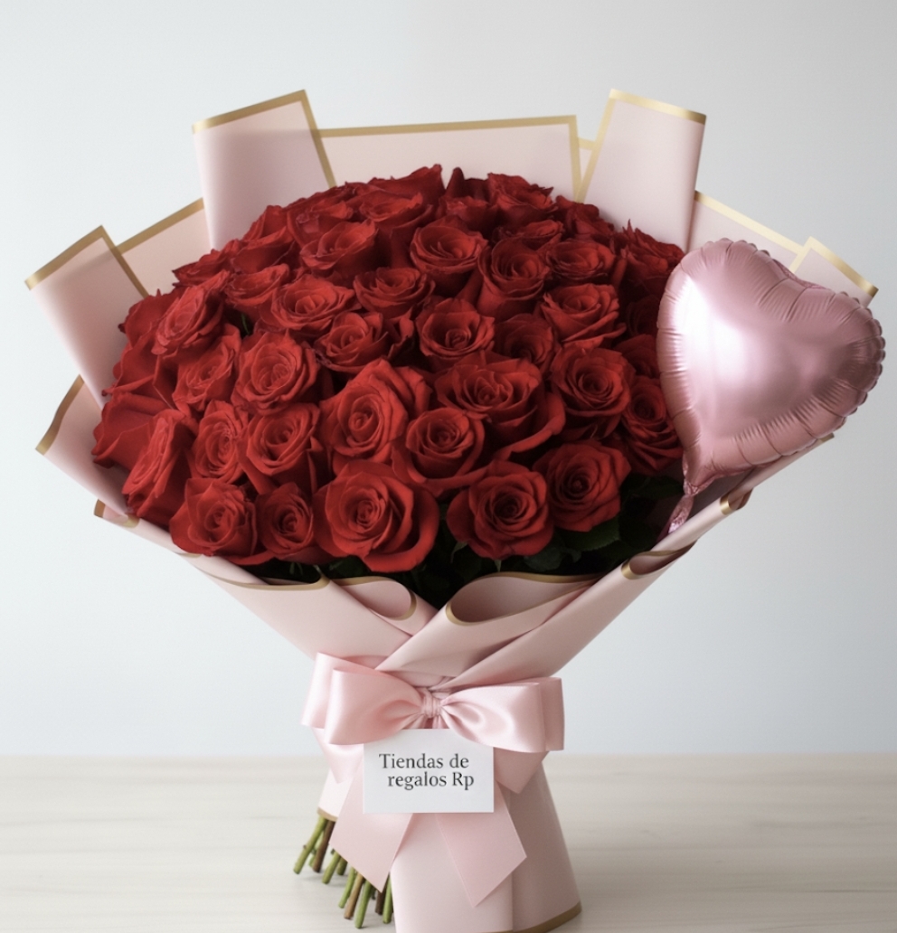 Ramo de 100 rosas (rojo)