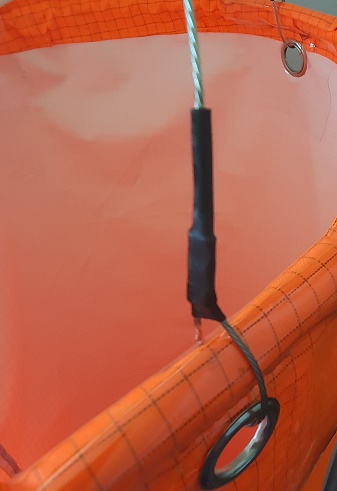 ANTI STATIC WINDSOCK WITH BRIDLE WSAS370