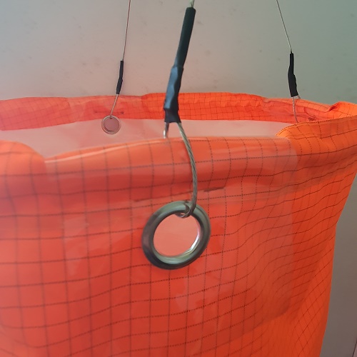 ANTI STATIC WINDSOCK WITH BRIDLE WSAS370