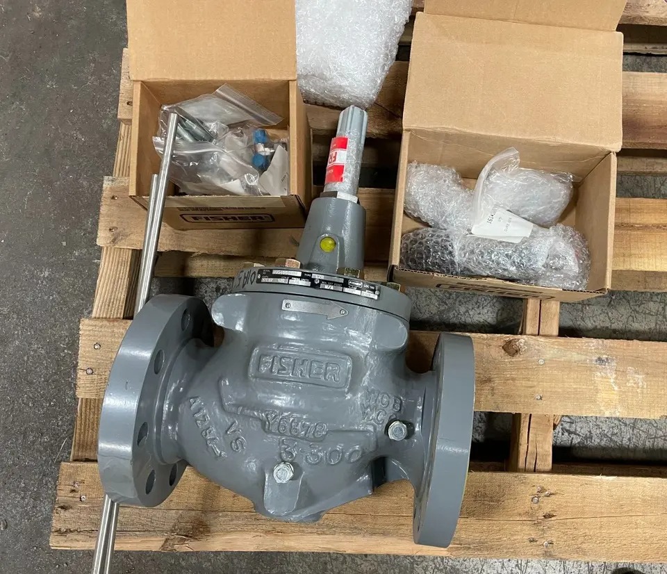 Fisher EZR 3" Class 300 Flanged End Pressure Reducing Regulator