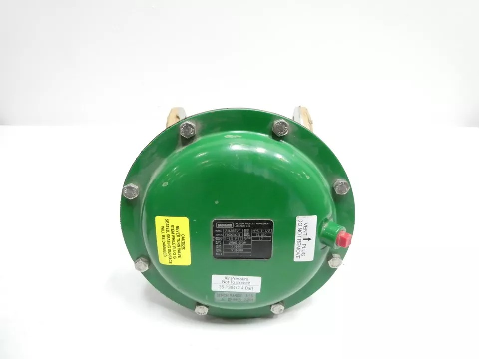 Baumann 24688SVF Pneumatic Stainless Flanged Control Valve 1-1/2 Inch Class 150