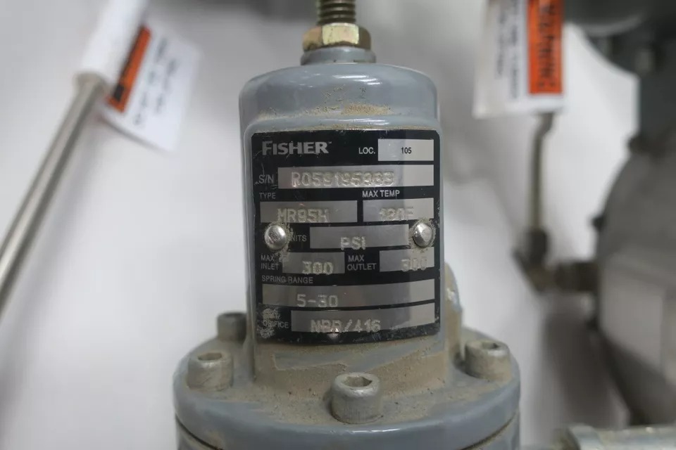 Fisher T205P MR95H Pressure Reducing Regulator Valve
