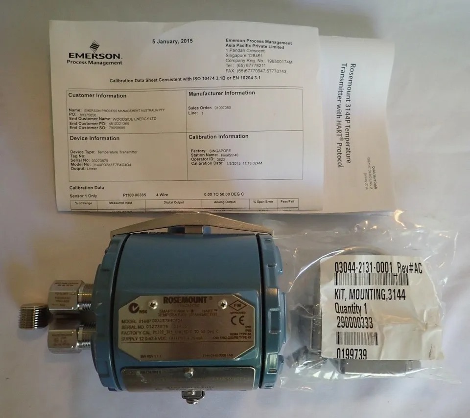 Rosemount 3144P Temperature Transmitter