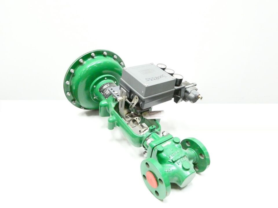 Fisher EZ 657 3582G Pneumatic Steel Flanged Control Valve