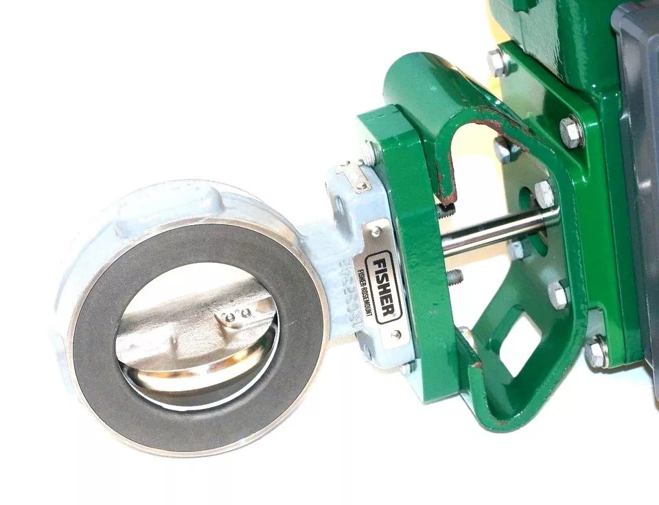 CONTROL VALVE FISHER 33610J VALVE POSITIONER W/ 18032342 3 INCH VALVE