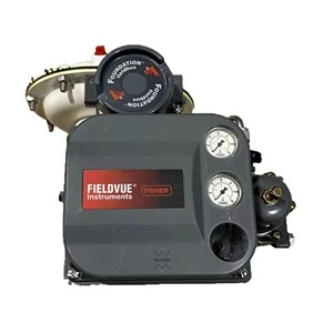 FISHER 32-84021SI / 3284021SI CONTROL VALVE W/ DVC6010F FIELDVUE POSITIONER