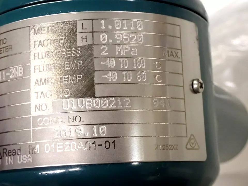 Yokogawa AXF080C ADMAG Magnetic Flowmeter
