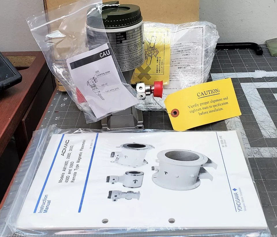 Yokogawa AM-105DN ADMAG Magnetic Flow Detector Meter