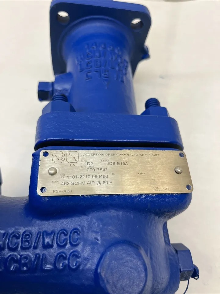 Crosby VALVE/AGC JOS-E 15A 1D2 Flanged Relief Valve 14880