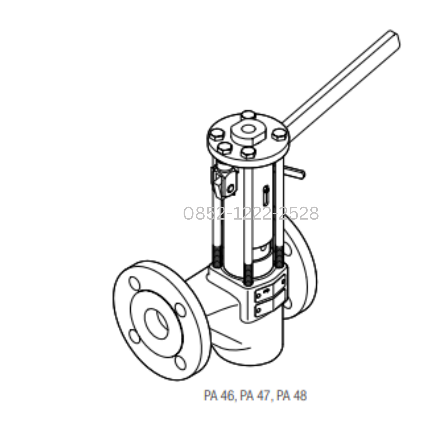 GESTRA MPA47 Blowdown Valve – Automatic Sludge Quick-Closing Valve