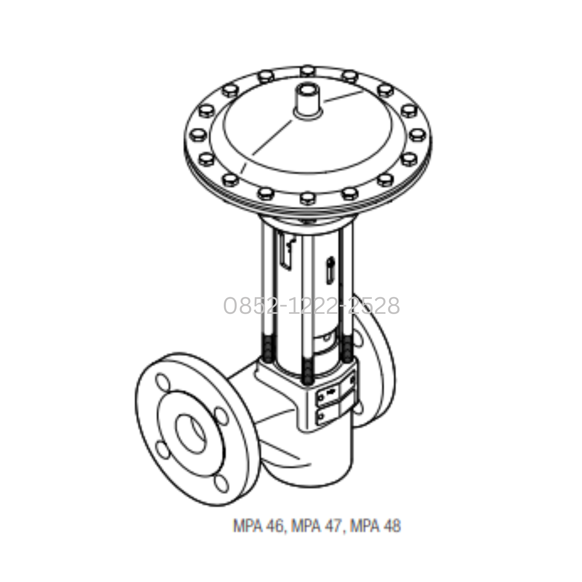 GESTRA MPA47 Blowdown Valve – Automatic Sludge Quick-Closing Valve