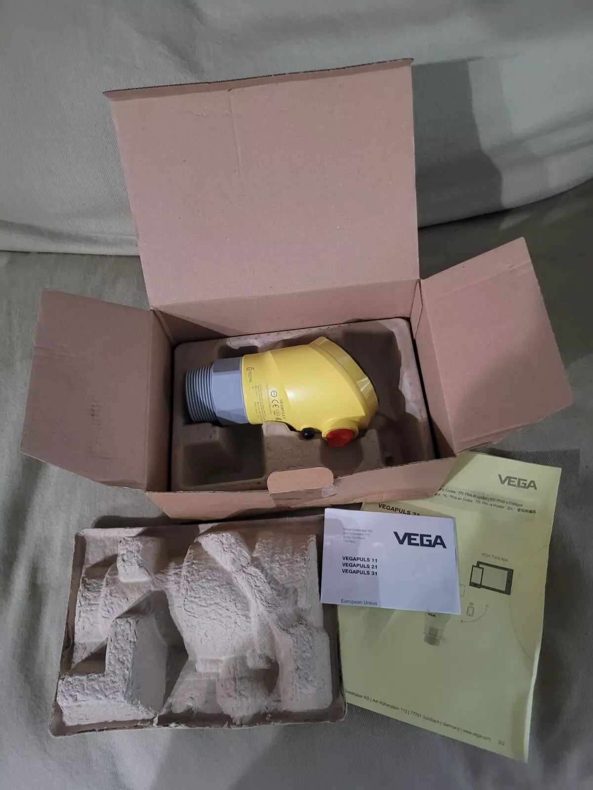 VEGAPULS 31 Radar Level Sensor, 4-20mA