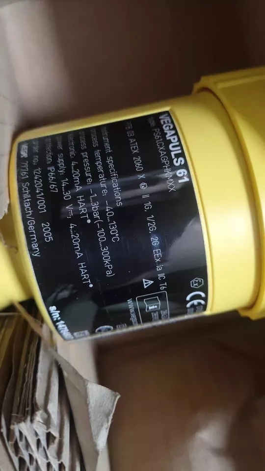 VEGA VEGAPULS 61 Radar Level Sensor