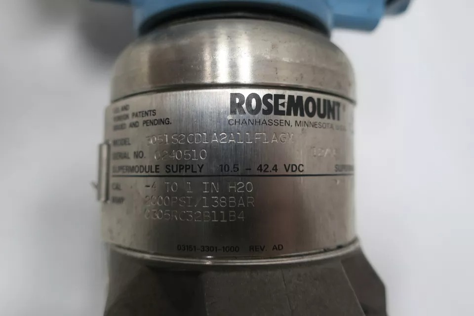 Rosemount 3051S2CD1A2A11F1AGM 3051s Pressure Transmitter