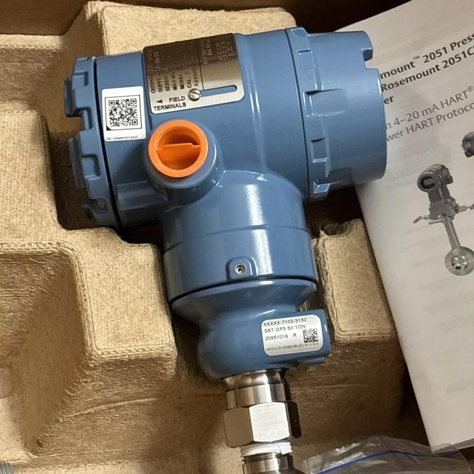 Rosemount , Emerson Pressure Transmitter 2051TG3 , 2051 TG 3, Hart 4-20 mA