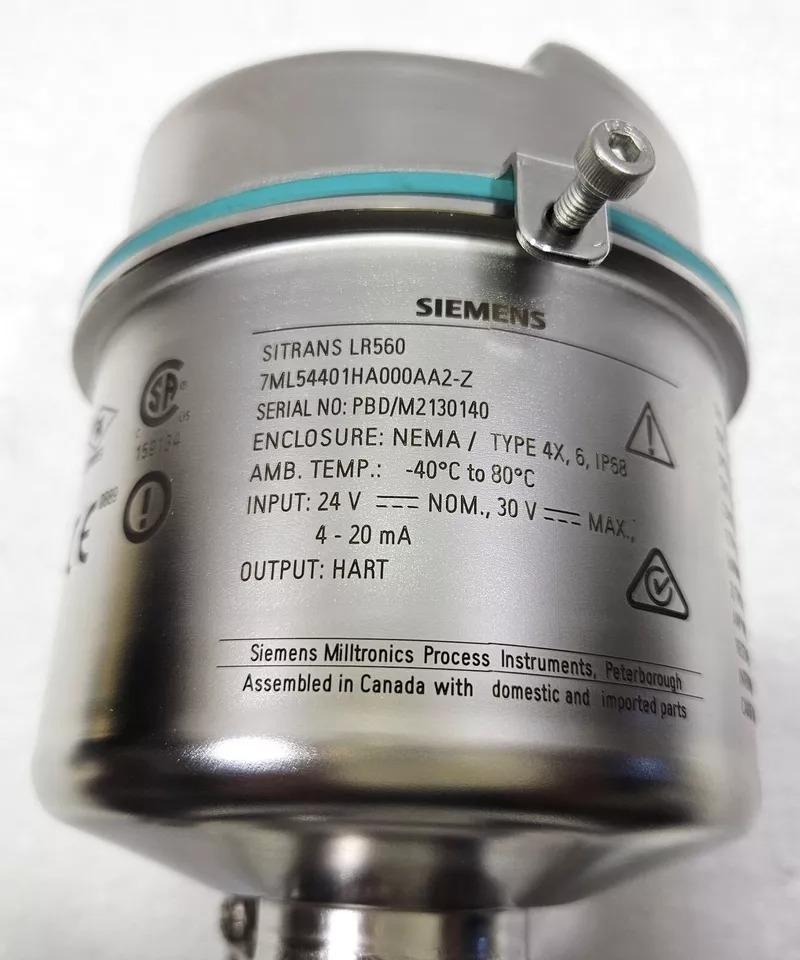 SIEMENS SITRANS LR560 Radar Level Transmitter
