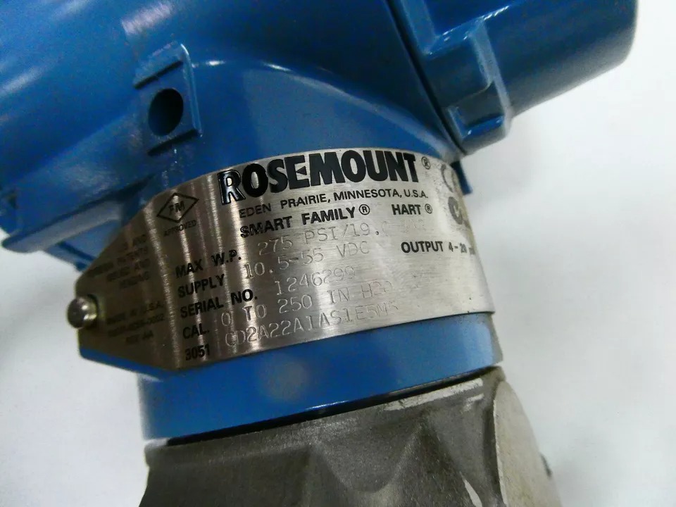 Rosemount 3051CD2A22A1AS1E5M5 Pressure Transmitter