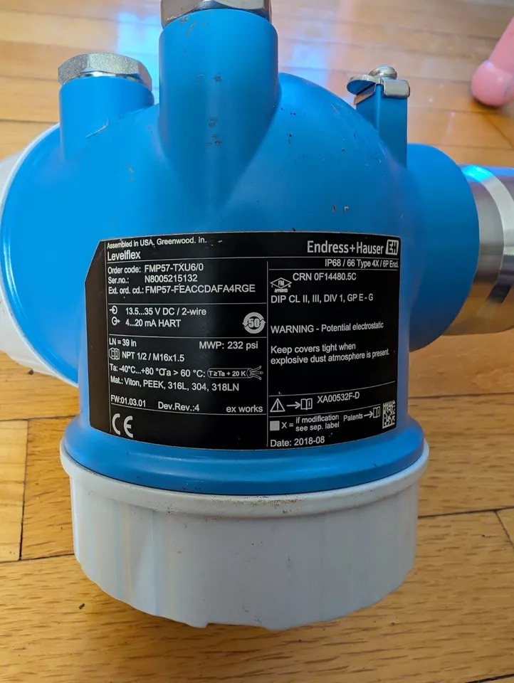 Endress-Hauser Levelflex FMP57 Guided Wave Radar Level Transmitter