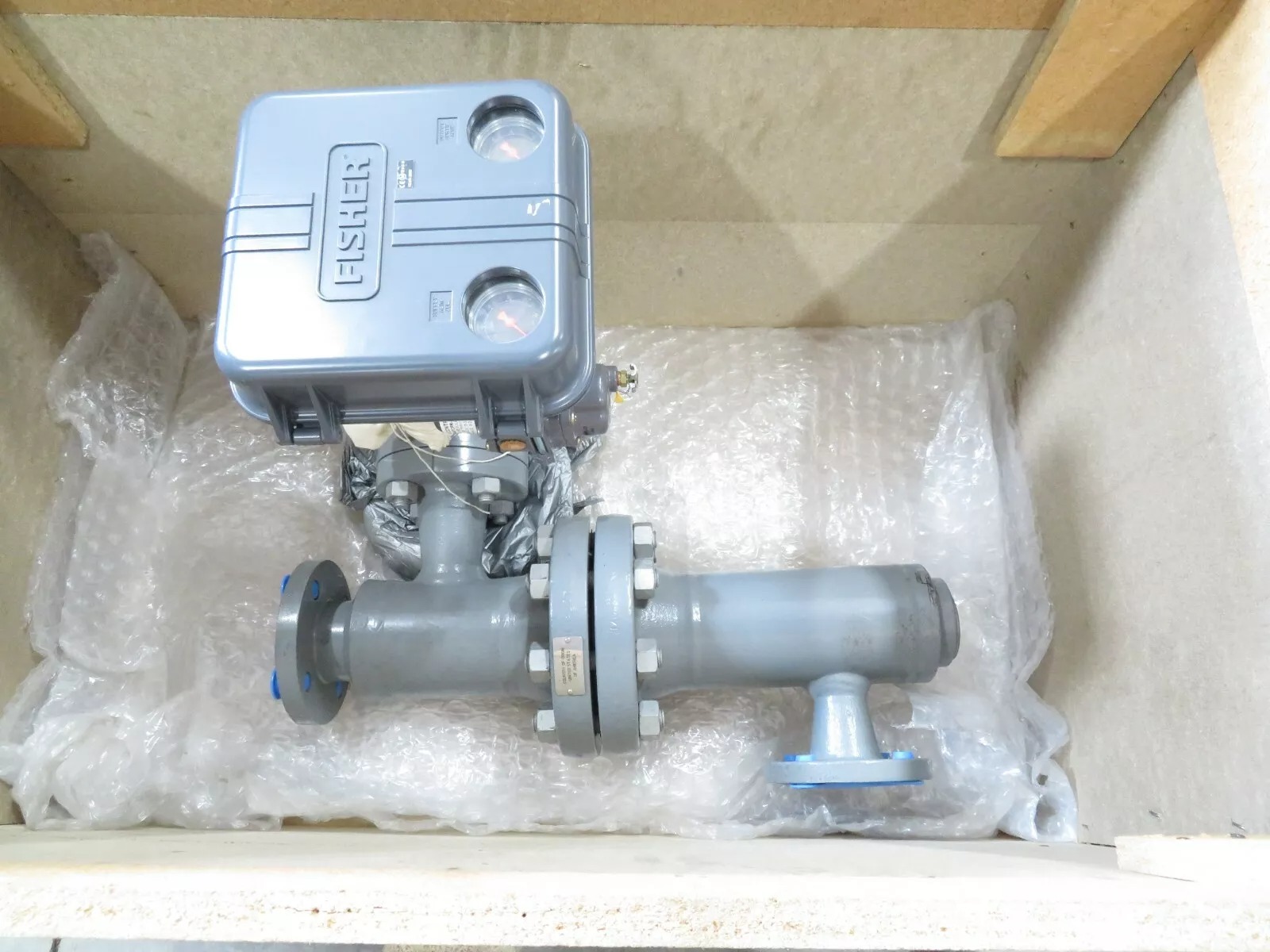 Fisher 249B STL CL150 3x14 Flanged Displacer with 2500R Controller
