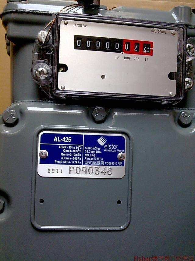 Elster AL-425 Diaphragm Meter 