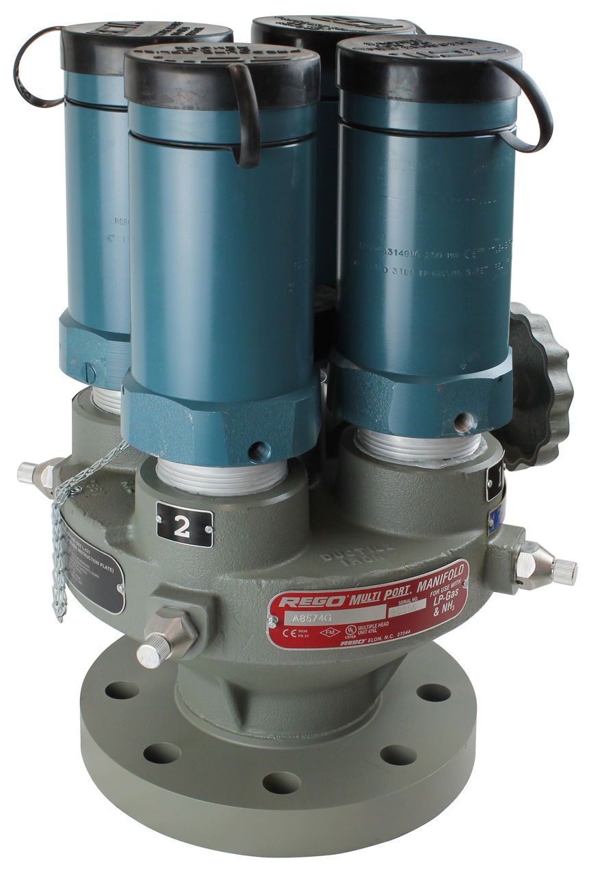 Rego Pressure Relief Valve Manifold - A8570 Series (250 PSIG)