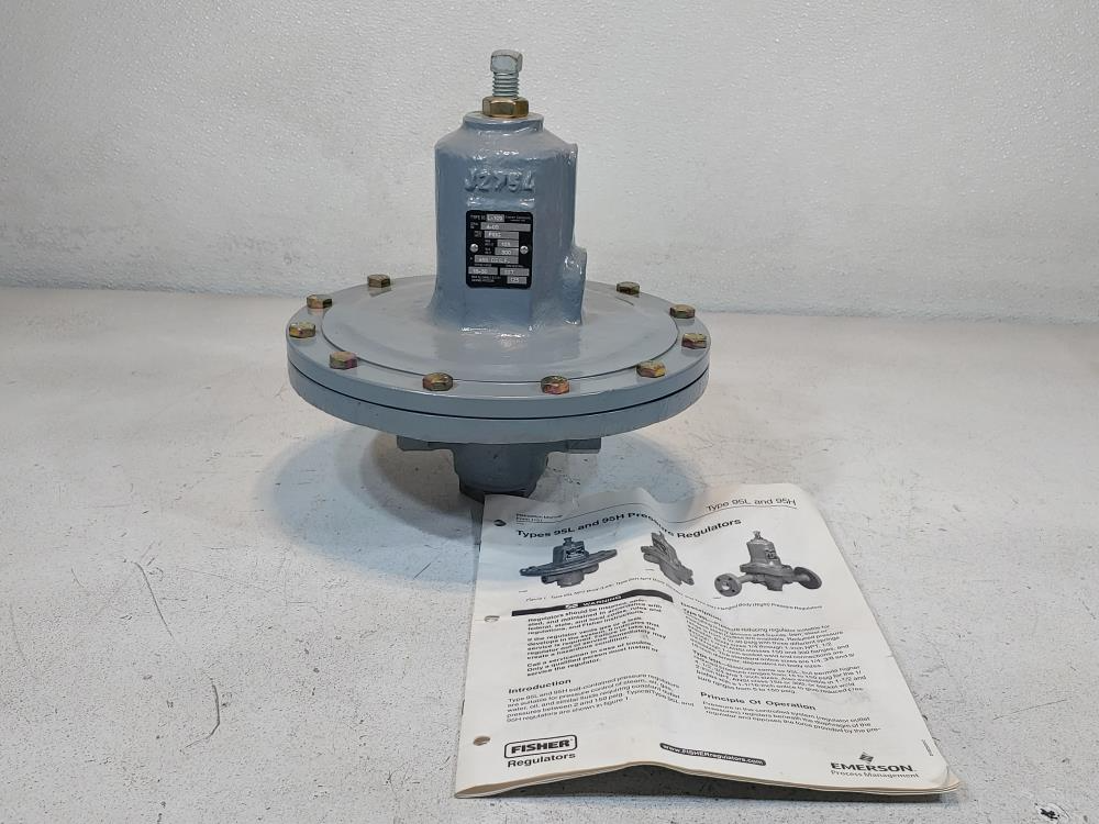 Fisher 95 L-109 Pressure Regulator with 1/2-inch NPT